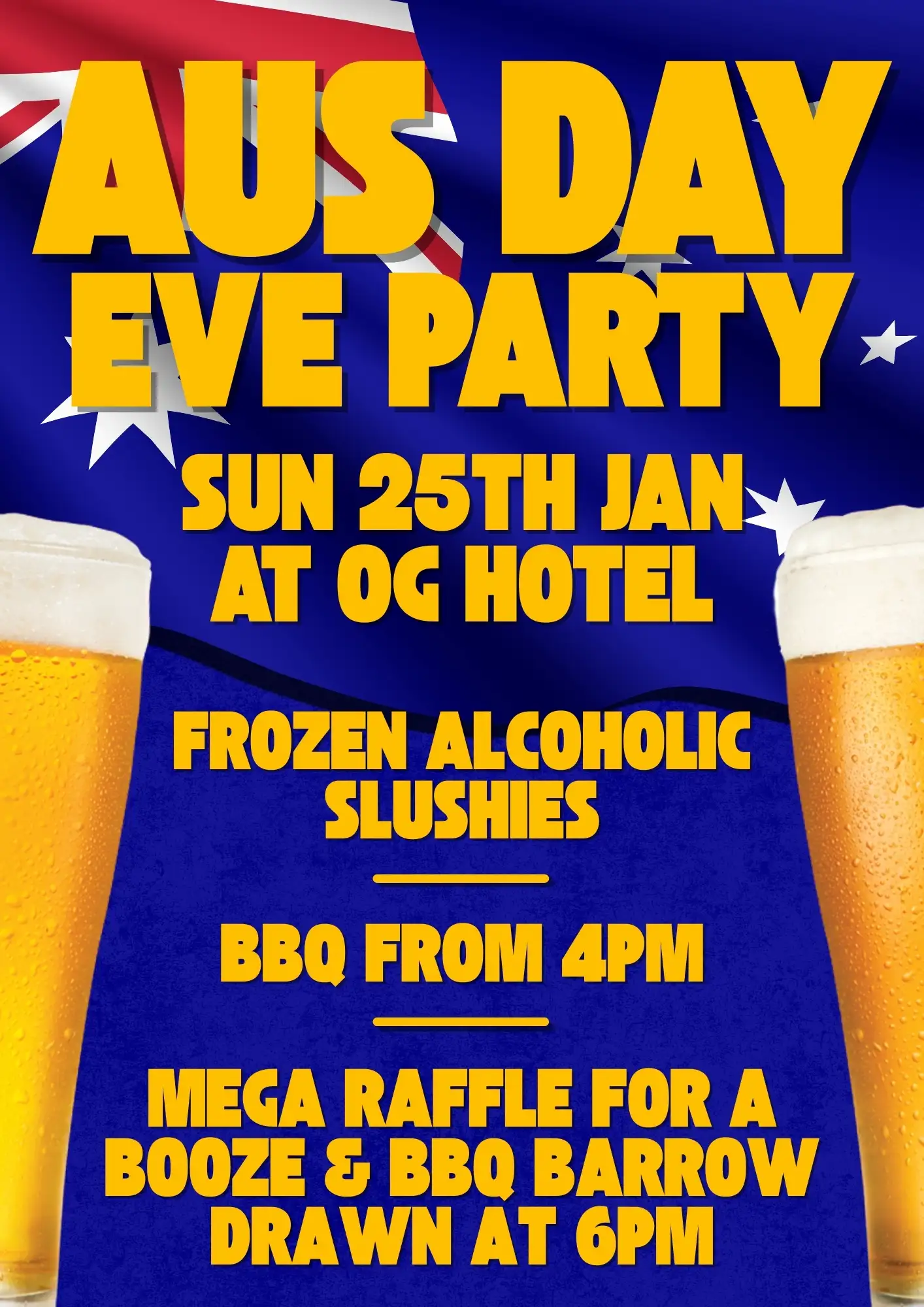 Australia Day Eve Party Fun
