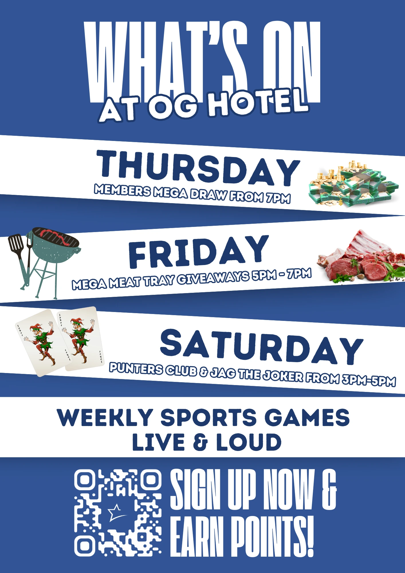What’s on at the OG